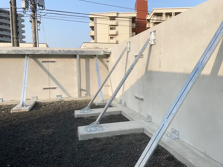 防水壁作業